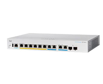 Cisco 350 2-Port 2.5GE 6-Port GE PO Managed Switch
