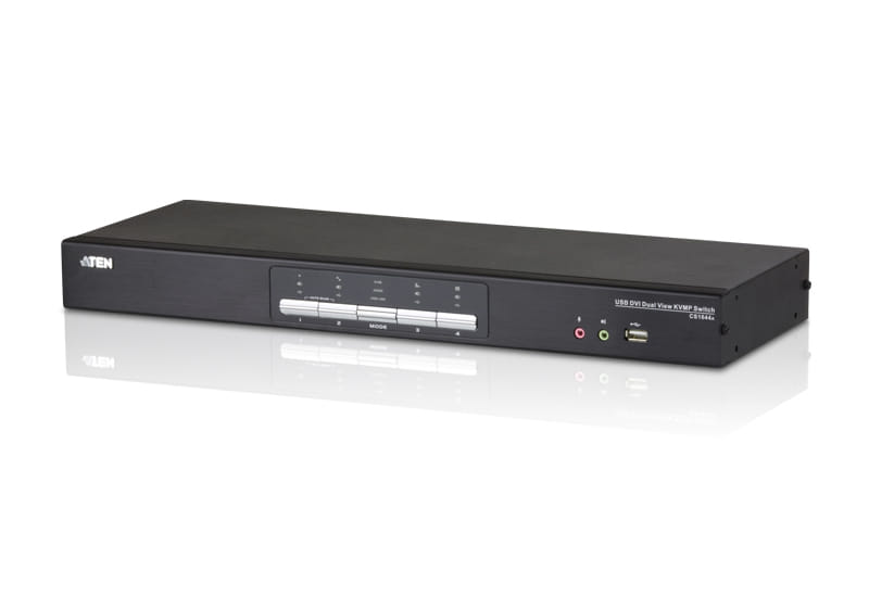 ATEN 4-Port USB 2.0 DVI Dual View KVMP Switch