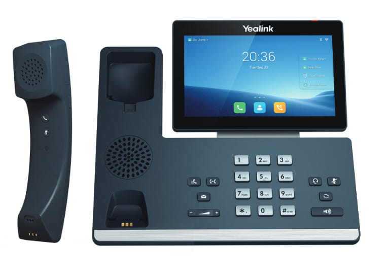 Yealink SIP-T58W IP Phone 7" Touchscreen Bluetooth Handset