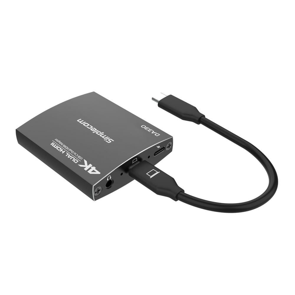 Simplecom USB-C to Dual HDMI MST Adapter
