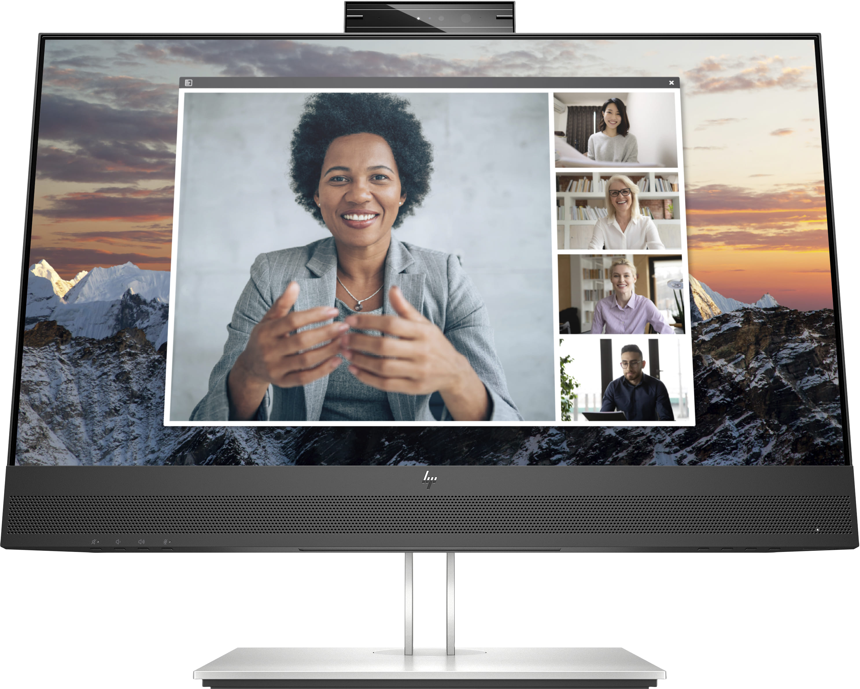 HP E24m G4 23.8" Full HD IPS Anti-Glare Height Adjustable Monitor With Microphone