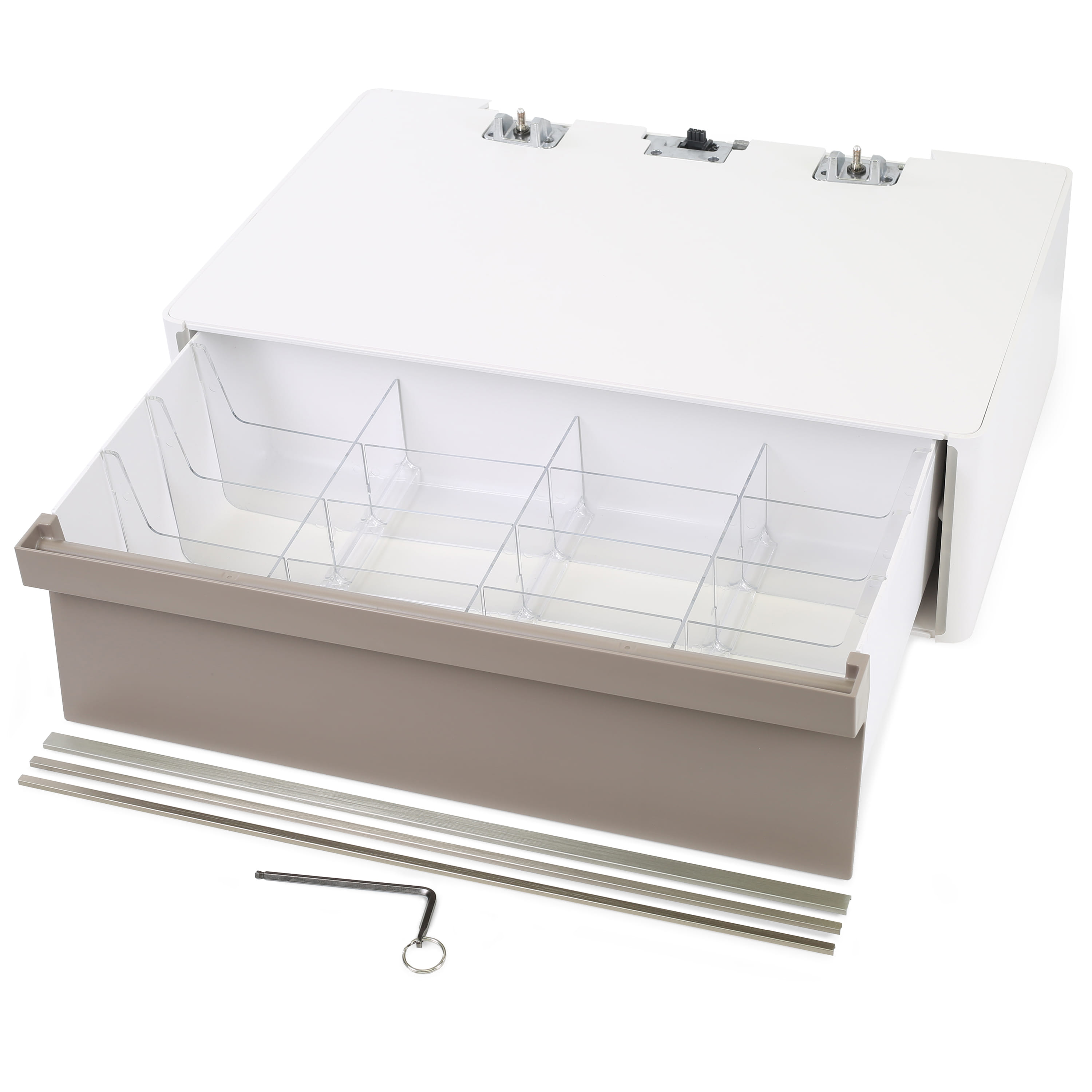 Ergotron Pro Single Tall Drawer ProMedCart WH/W.GY