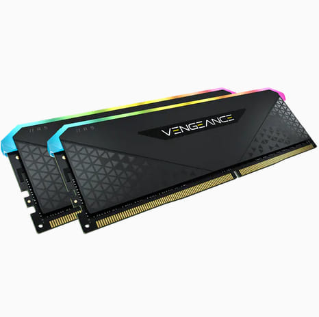 Corsair Vengeance RGB RS 32GB (2x16) DDR4-3200 RAM - Black