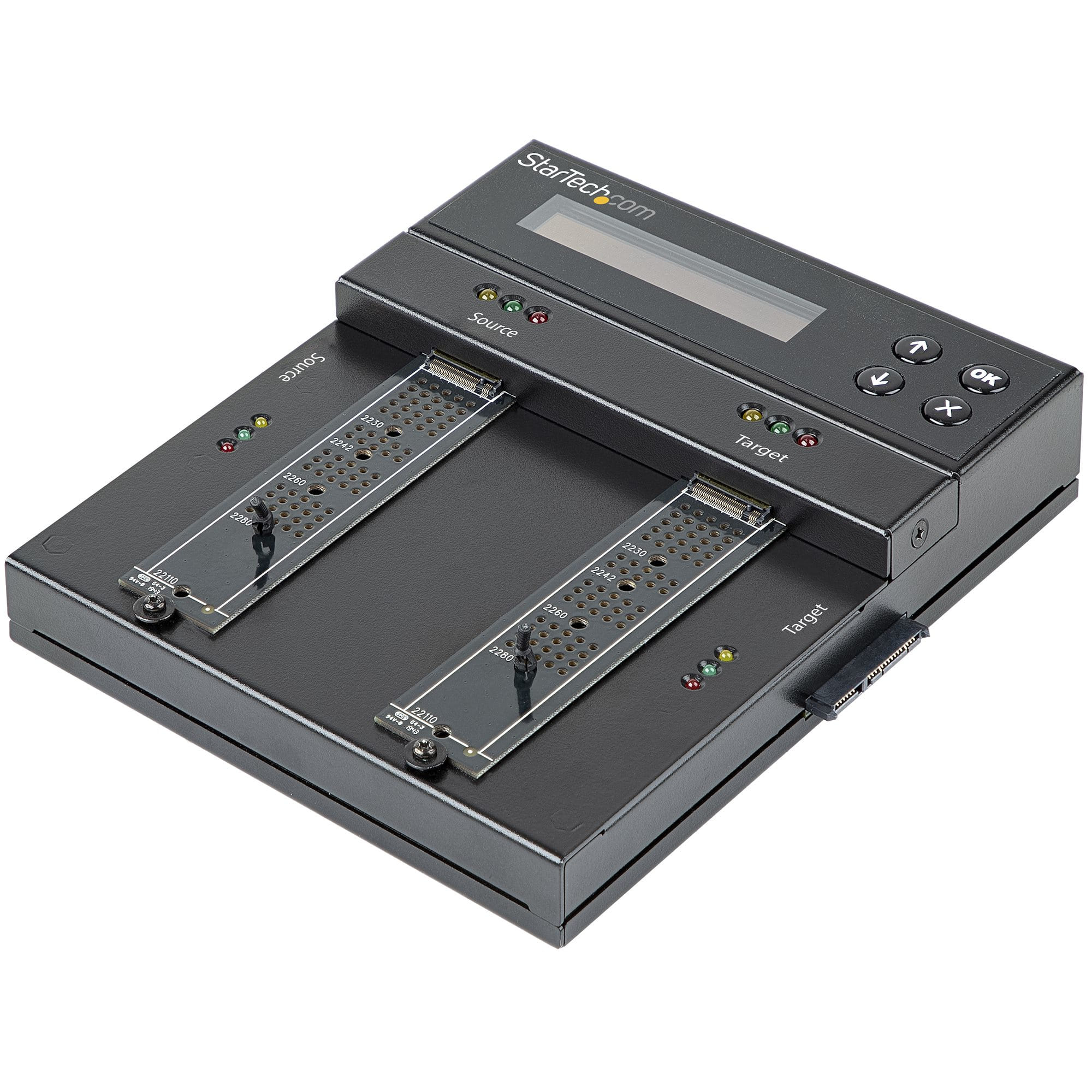 Startech Standalone M.2 SATA M.2 NVMe Duplicator