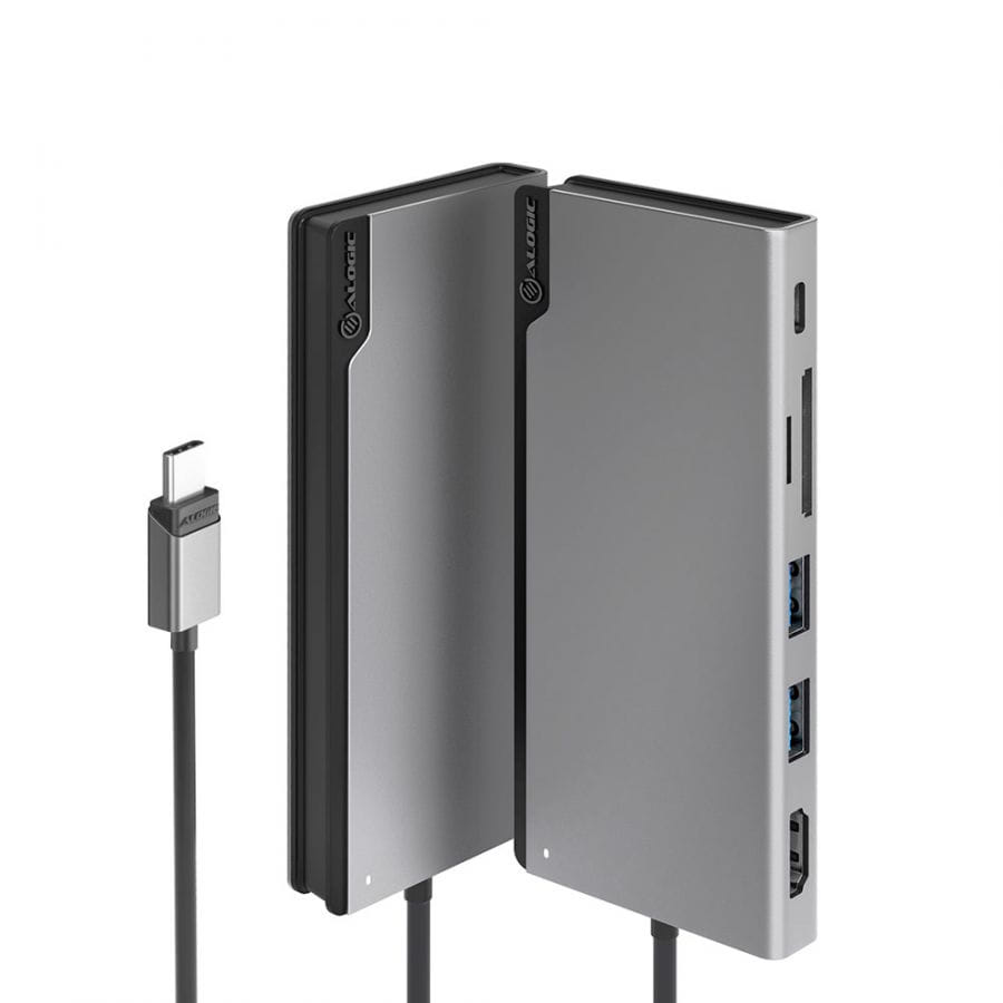 Alogic Ultra USB-C Dock UNI V2 - Space Grey