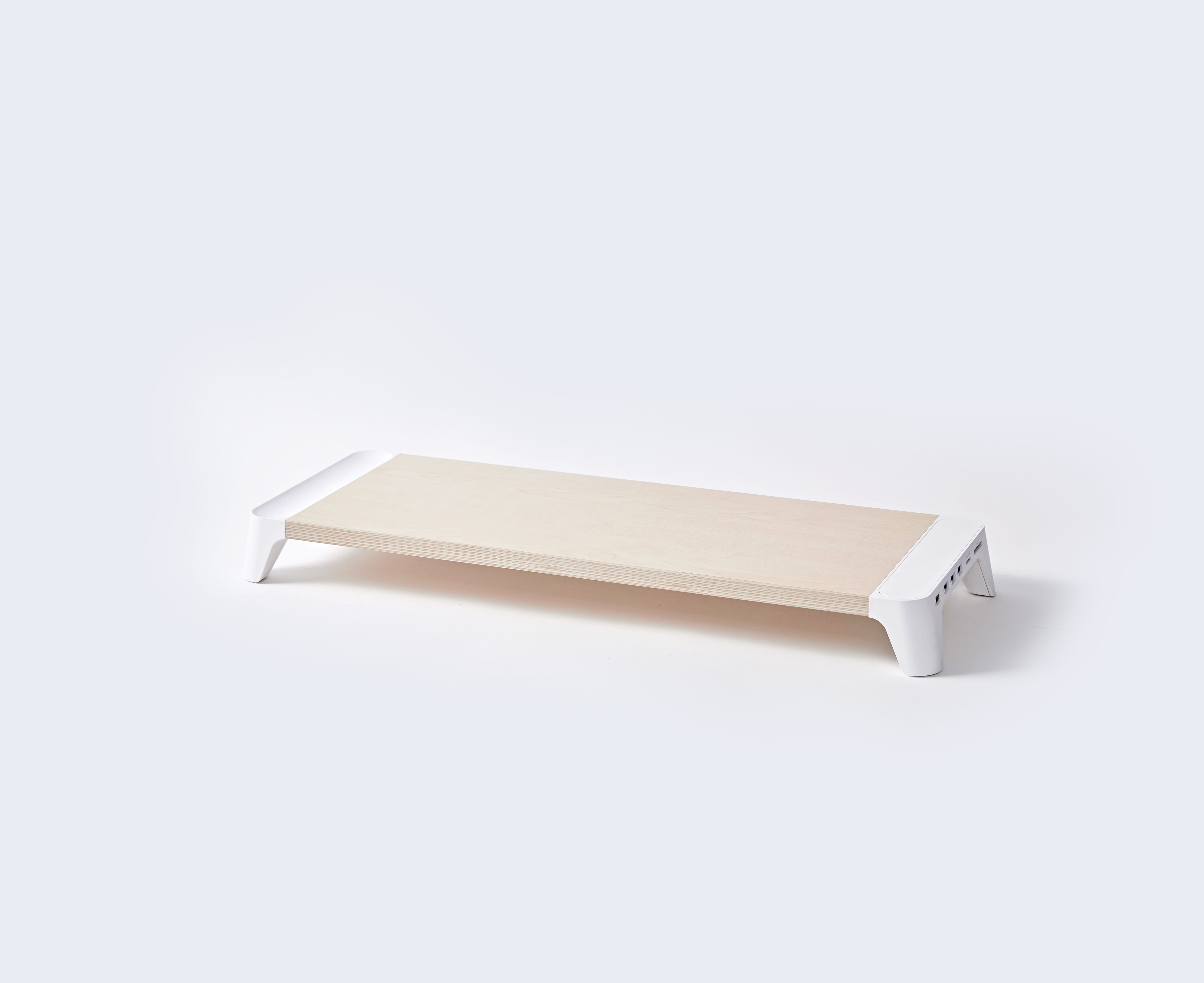 Pout Eyes7 Mon Stand Wooden Fast Charging Hub WH