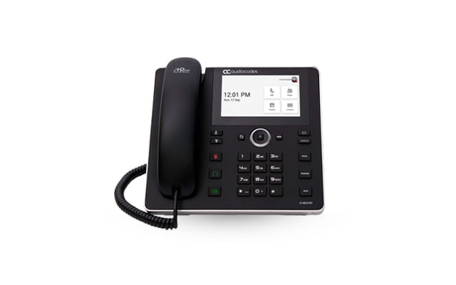 Audidocodes C455HD Microsoft Teams 2x GBE IP Phone