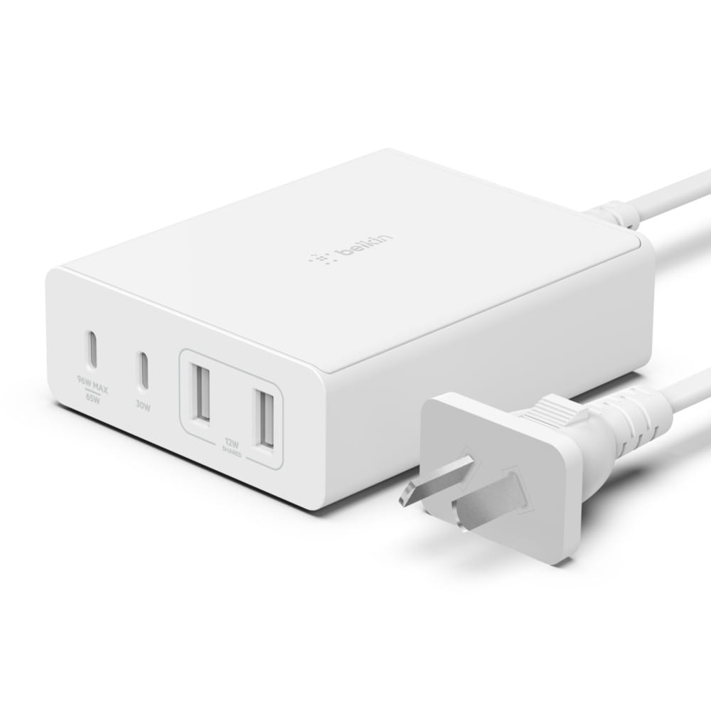 Belkin Boost Charge Pro 4-Port GaN Charger White