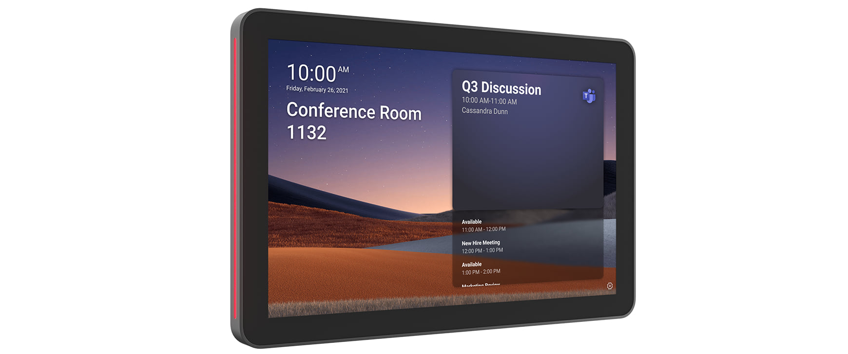 Logitech Tap Scheduler Panel Graphite