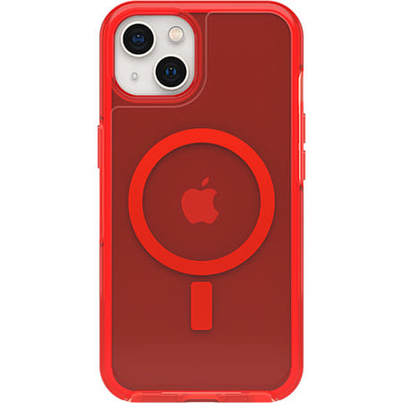 OtterBox iPhone 13 Symmetry Series+ Clear Antimicrobial Case For MagSafe - Ant In The Red