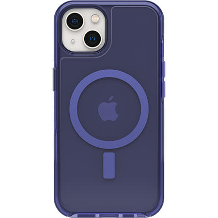 OtterBox iPhone 13 Symmetry Series+ Clear Antimicrobial Case For MagSafe - Feelin Blue
