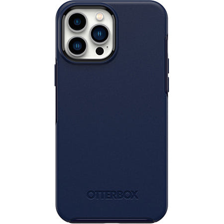 OtterBox iPhone 13 Pro Max Symmetry Series+ Antimicrobial Case With MagSafe - Navy Captain (Blue)