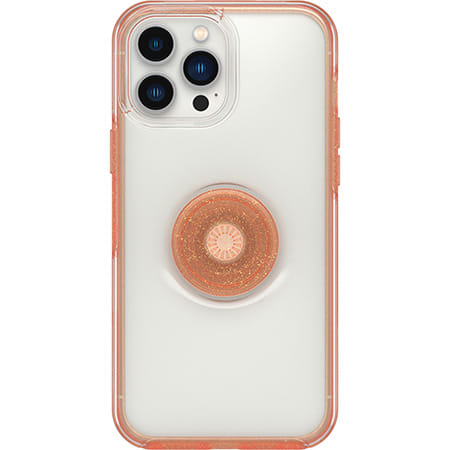 OtterBox iPhone 13 Pro Max Otter + Pop Symmetry Clear Case - Melondramatic (Clear/Orange)