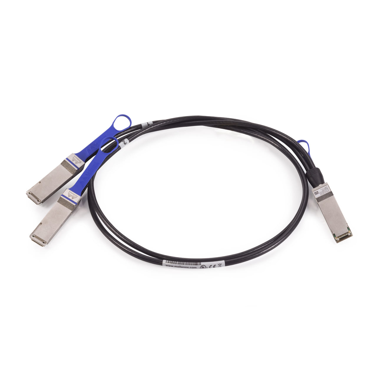nVidia Ethernet 100GbE to 2x50GbE 2m DAC Splitter Cable