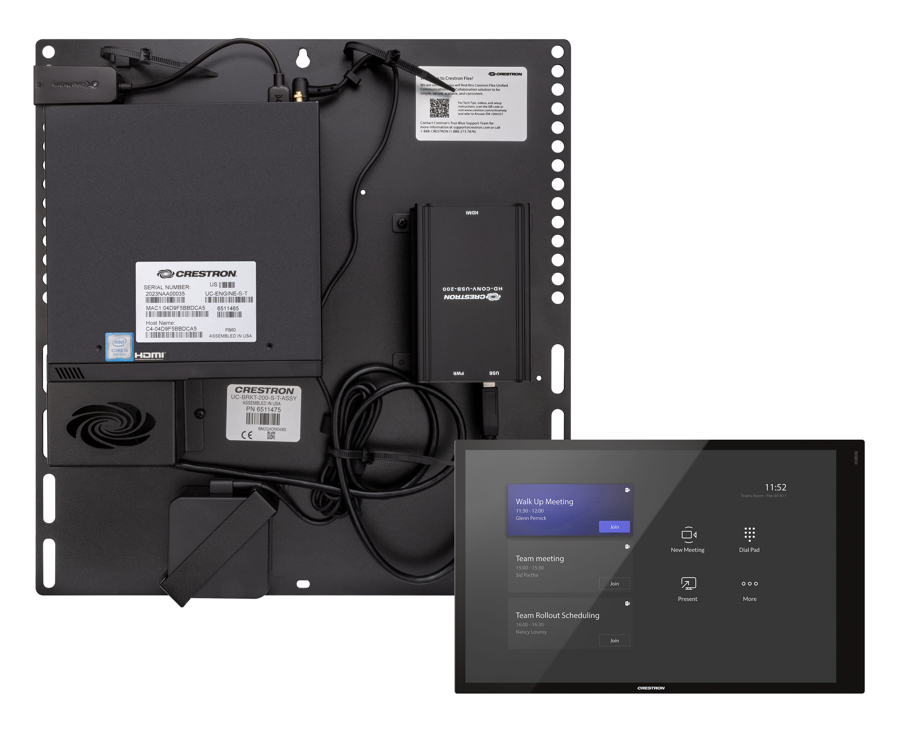 Crestron Flex C100-T VC Integrator Kit Teams Rooms