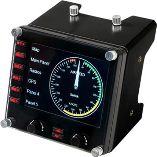 Logitech Flight Simulator Aircraft Instrument Panel
