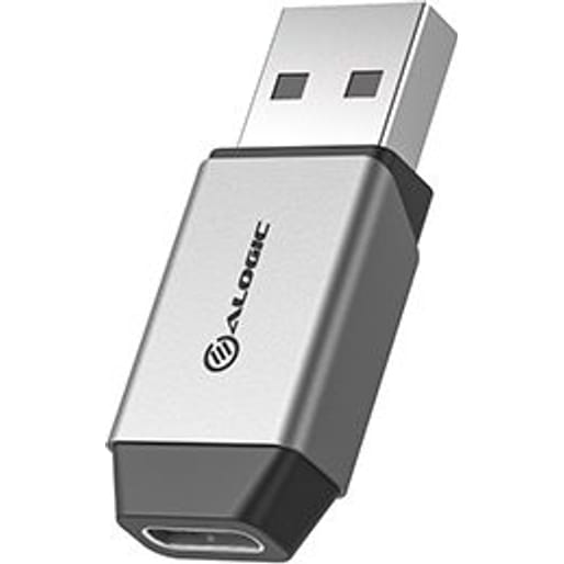 ALOGIC Cavo USB-C A USB-C 5A/480Mbps 30 Cm Argento | Ricarica Veloce E Sincronizzazione