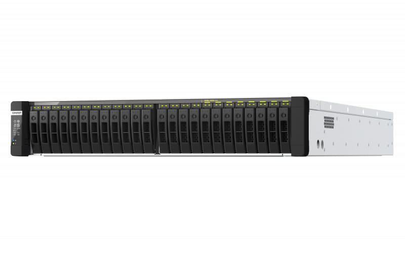 QNAP 24-Bay All-Flash U.2 NVMe PCIe Gen4 64GB NAS