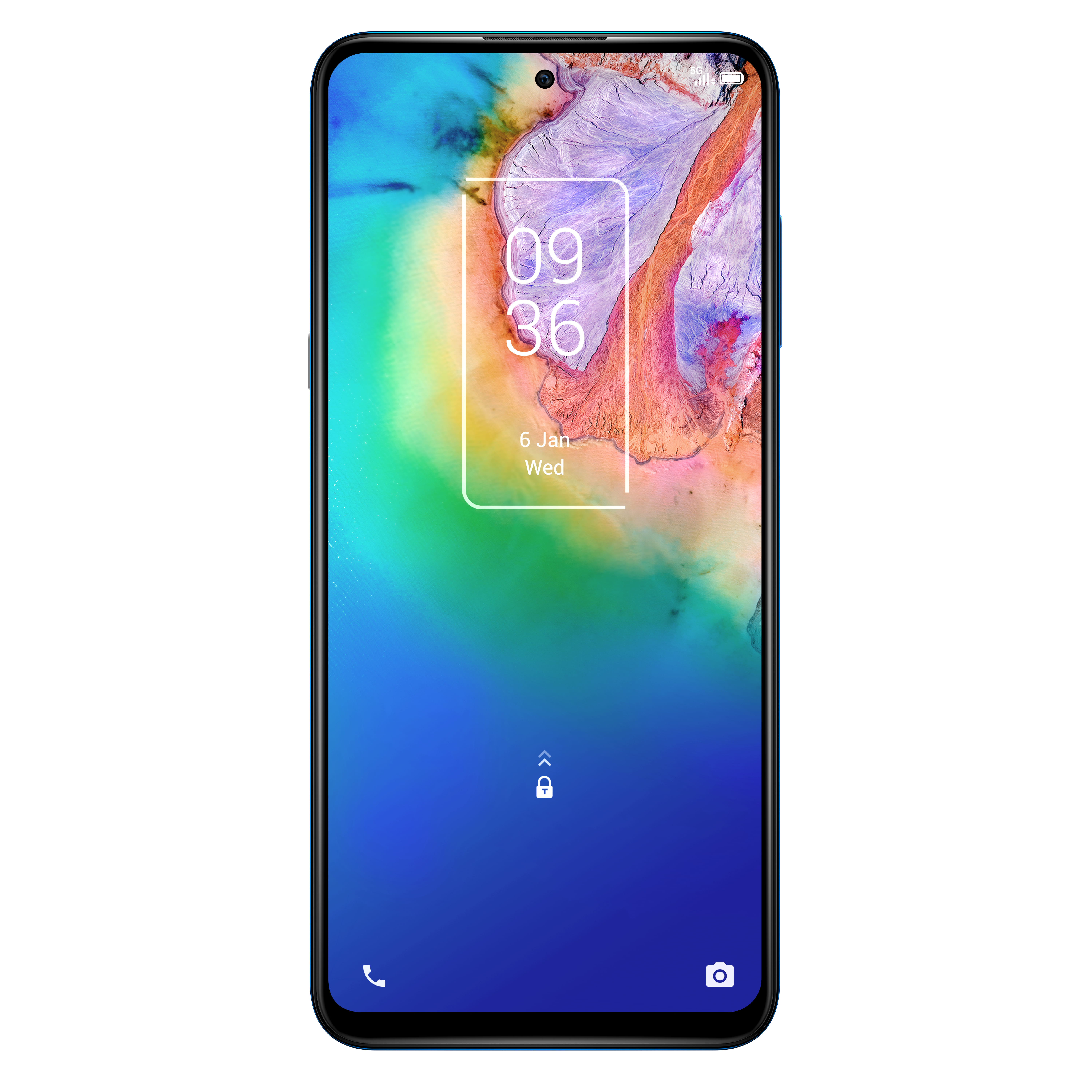 TCL 20 5G (Dual Sim, 128GB/6GB, 6.67") - Placid Blue