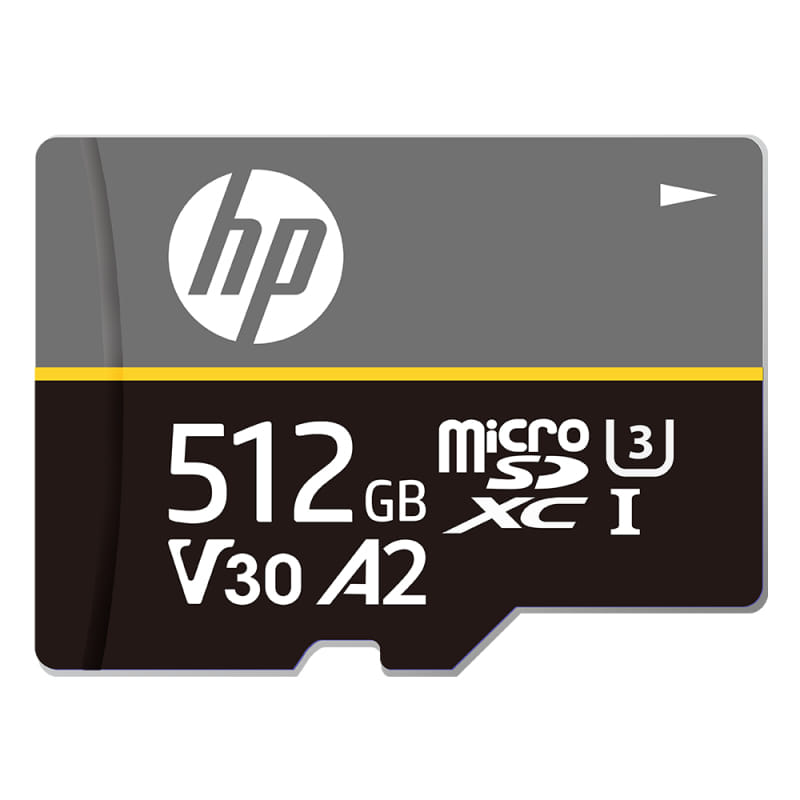 HP 512GB U3 A2 MicroSD