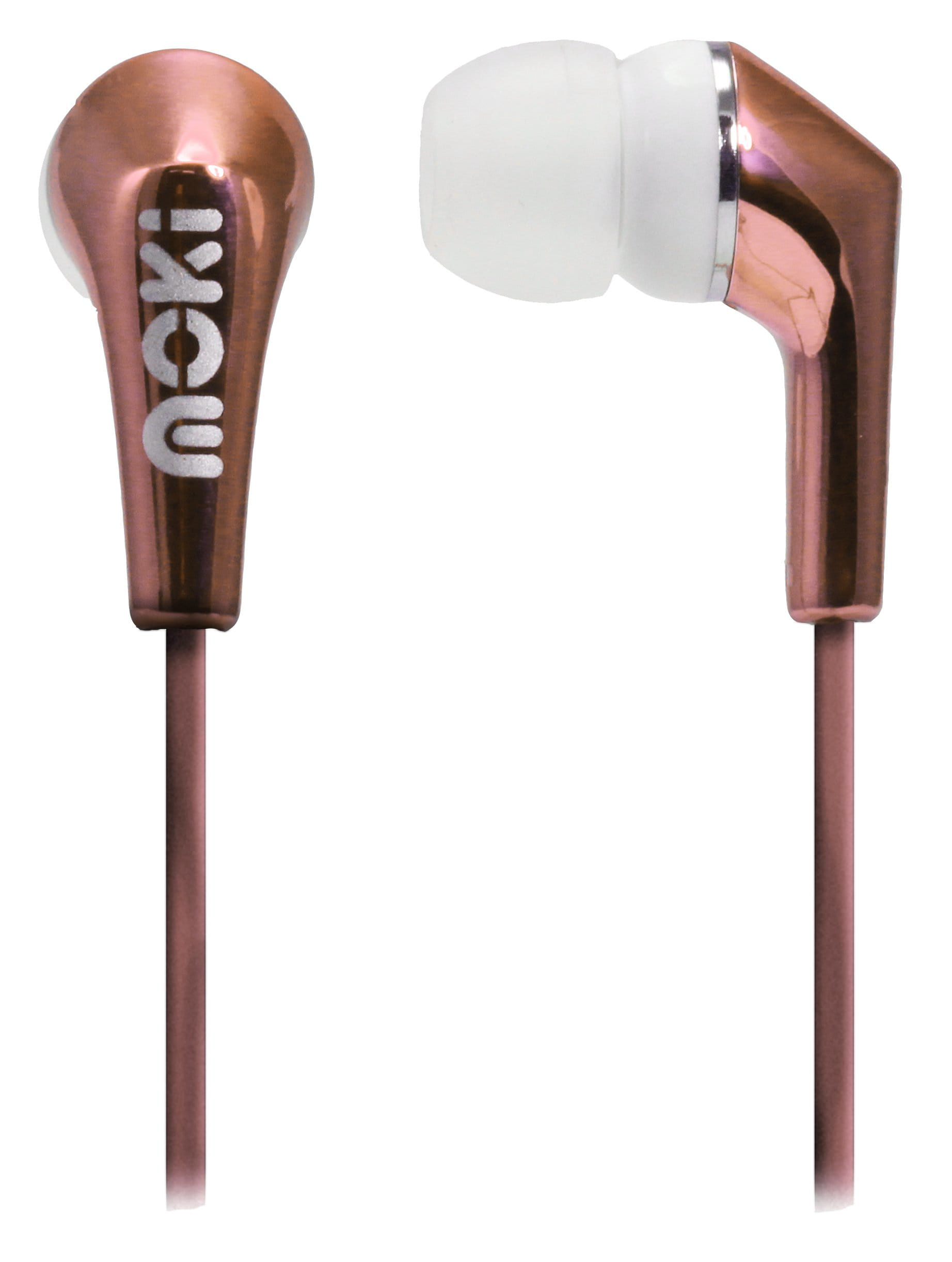 Moki Life Metallic Earbuds - Rose Gold