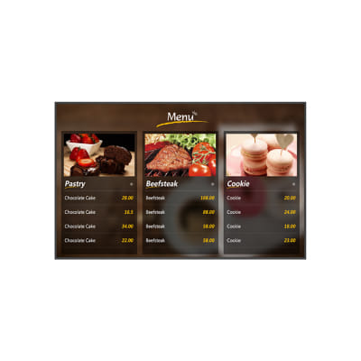 Dahua 50" UHD 24/7 LED 320Nits Digital Signage