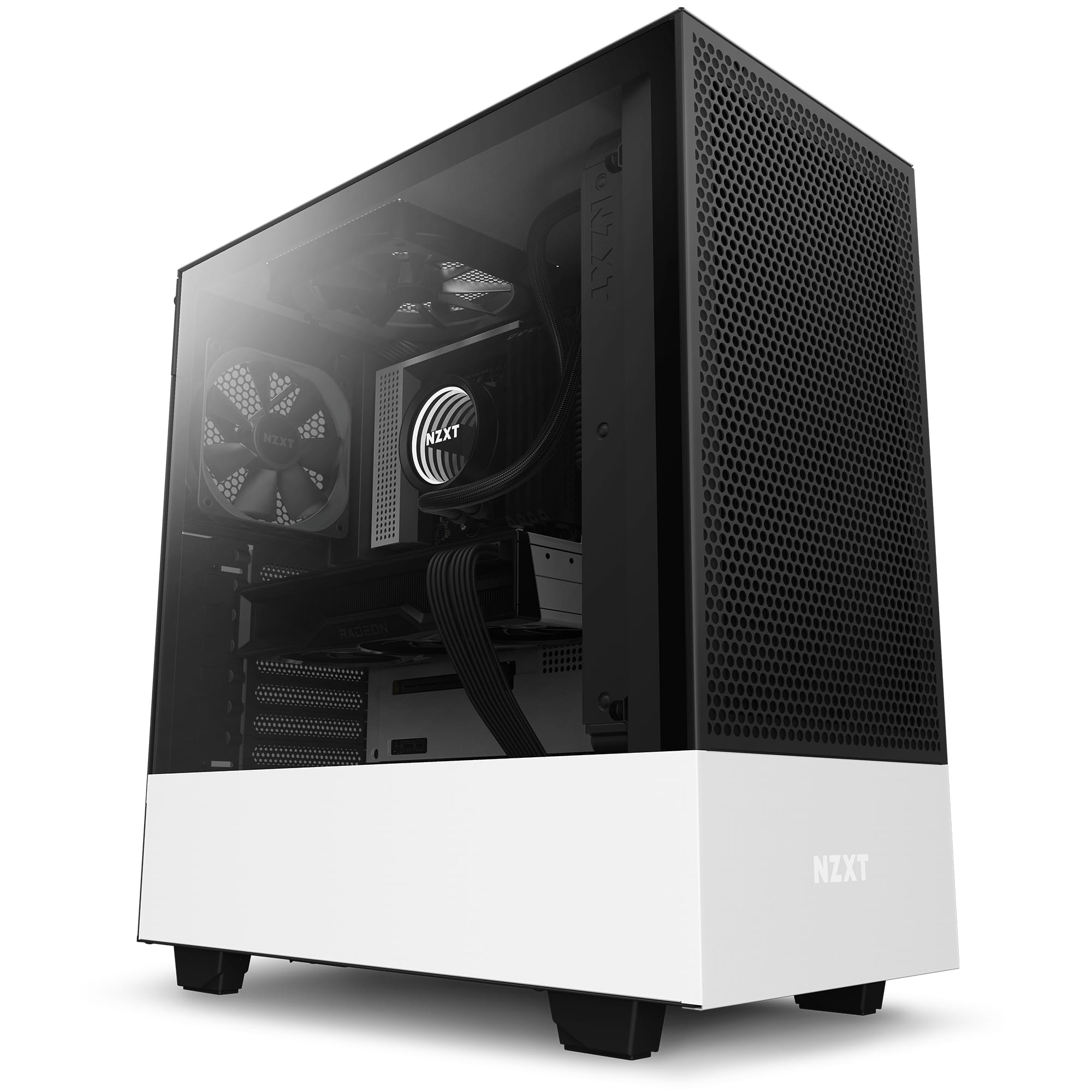 NZXT H511 V2 2021 Flow ATX Tempered Glass Case - White