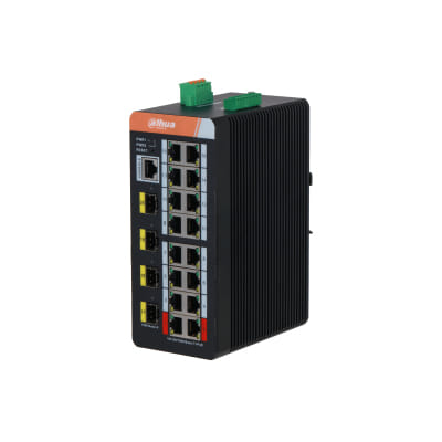 Dahua 20-Port Gigabit Industrial Switch 16xPOE