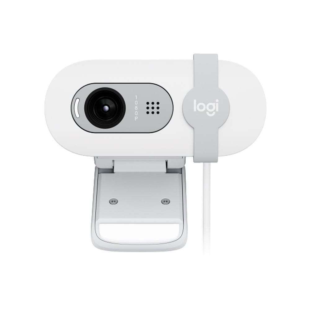 Logitech Brio 100 Full HD Webcam - Off-White
