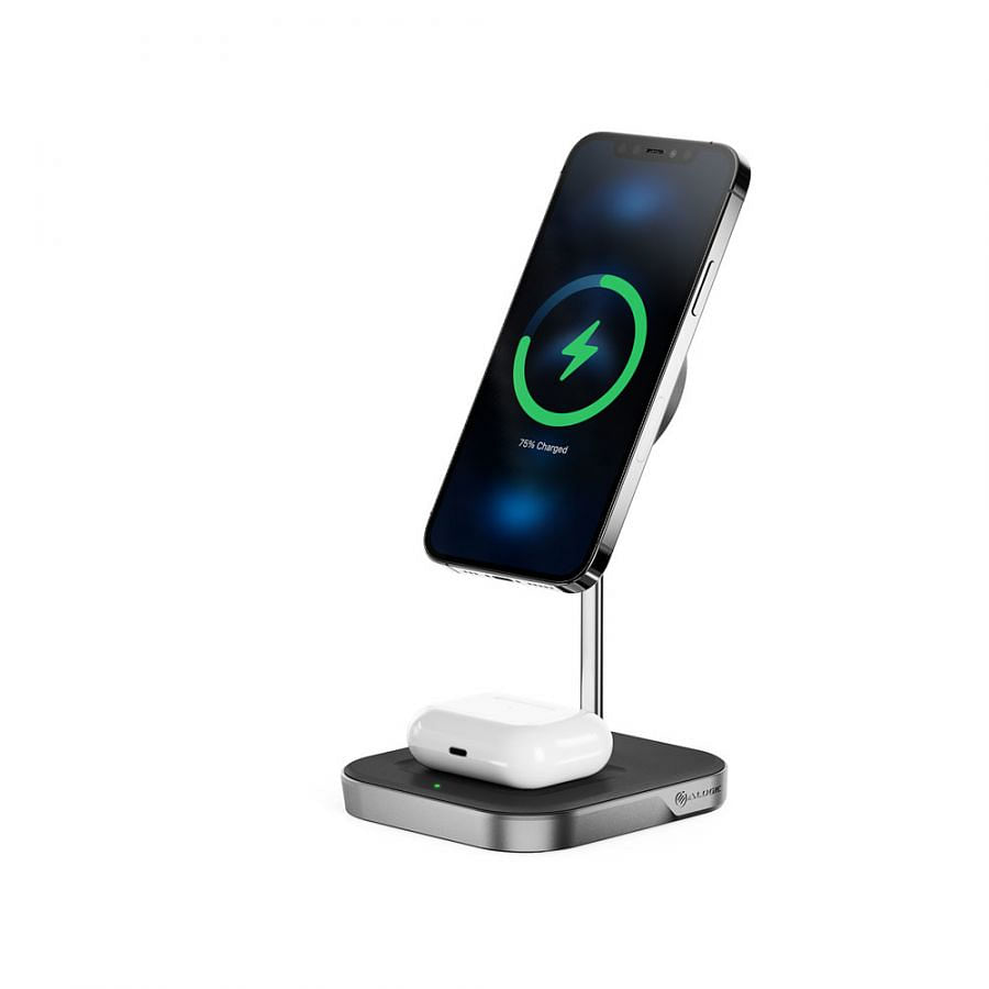 Alogic MagSpeed 2in1 Wireless 15W Charging Station