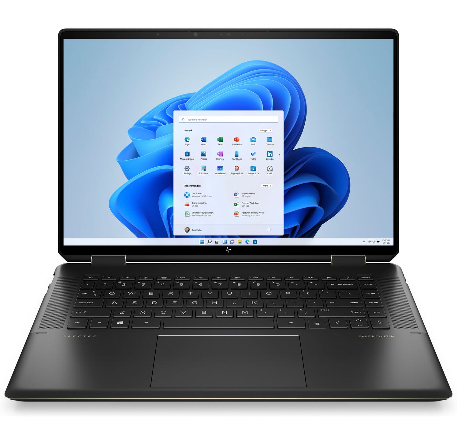 HP Spectre X360 16" UHD+ Touchscreen i7-11390H, 16GB RAM, 1TB SSD, RTX 3050, Windows 11 Home