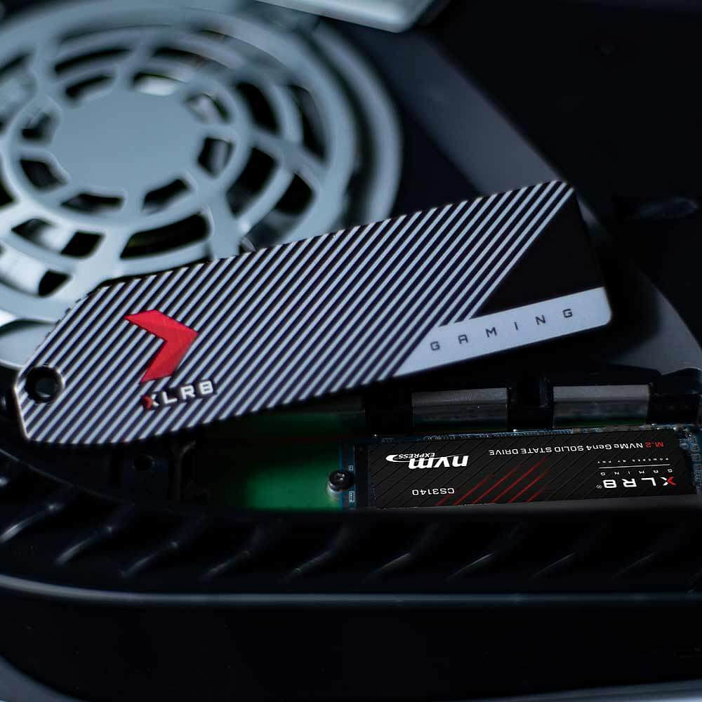 PNY XLR8 PS5 SSD Heatsink Cooling Pad