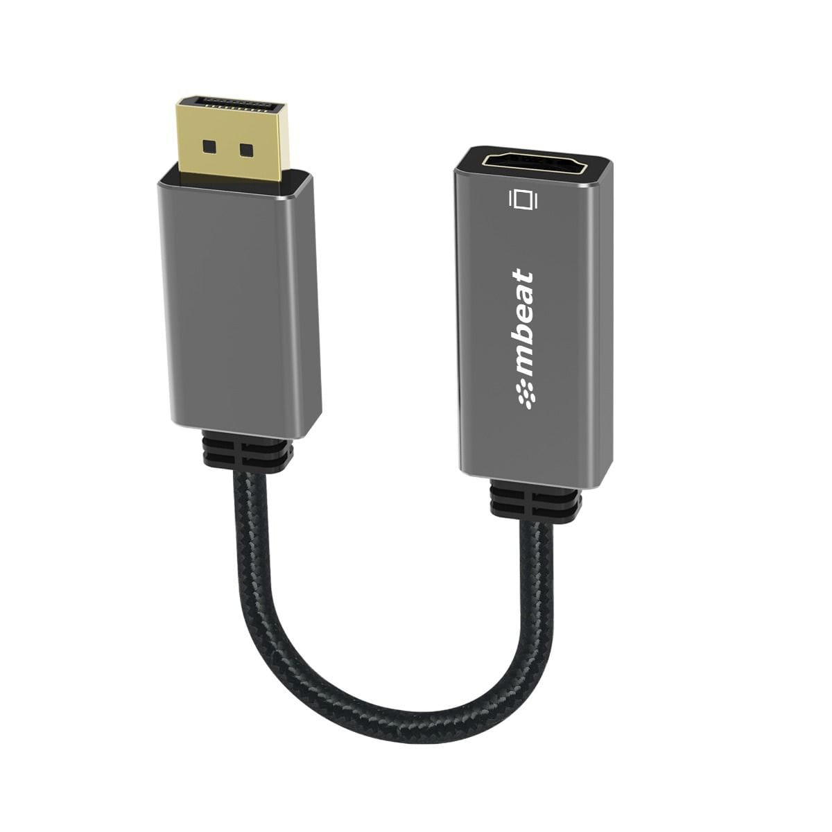 Mbeat Elite DisplayPort to HDMI Adapter - Space Grey