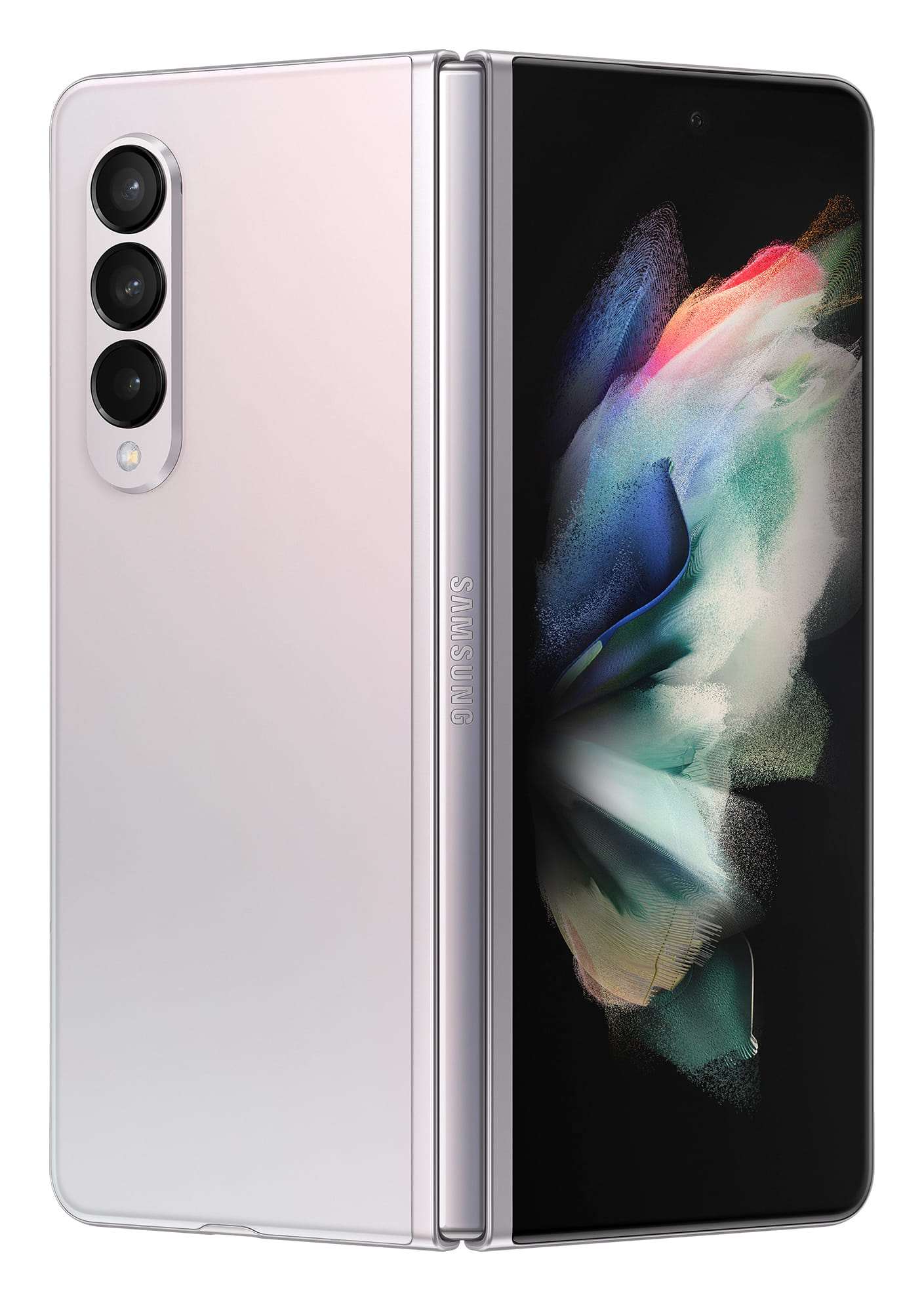 Samsung Galaxy Z Fold3 5G 256GB Smartphone - Phantom Silver