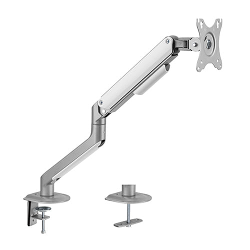 Brateck Spring-Assist Monitor Arm 17"-32" - Matte Gray
