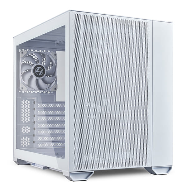 Lian Li O11 Air Mini Mesh E-ATX Tempered Glass Case - White