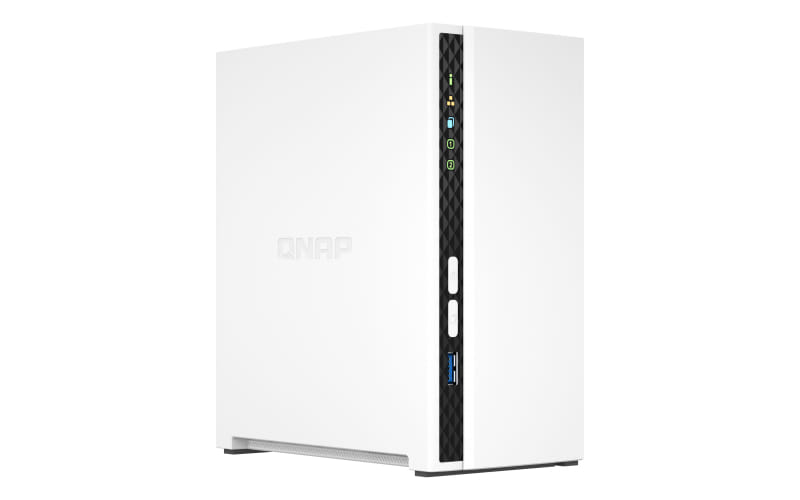 QNAP 2-Bay 4C 2.0GHz/2XSata 3.5"/2.5"/2GB RAM