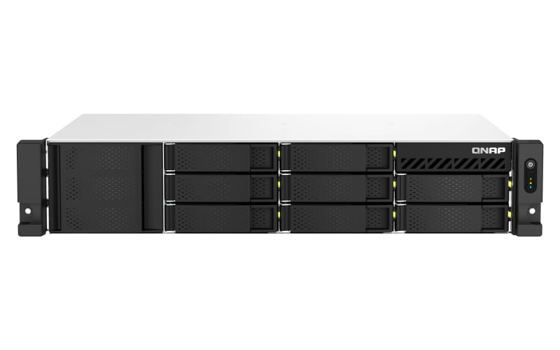 QNAP 8-Bay Ryzen V1500B Quad-Core 4GB SODIMM 2U Rackmount NAS With Redundant PSU