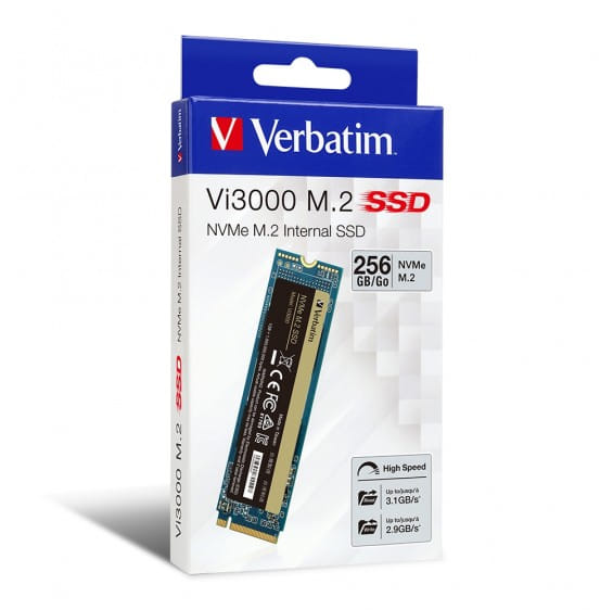 Verbatim Vi3000 256GB PCIE NVME SSD