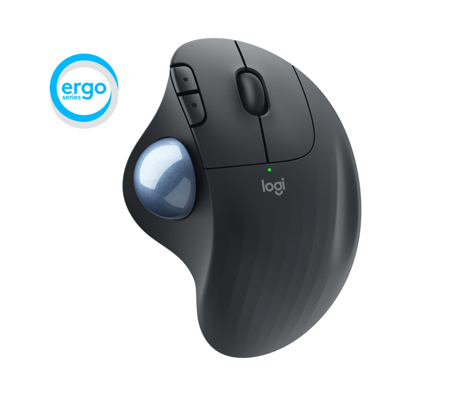 Logitech M575 Ergo Trackball Bluetooth Mouse - Graphite