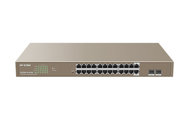 IP-COM 24GE + 2SFP Cloud Managed PoE Switch