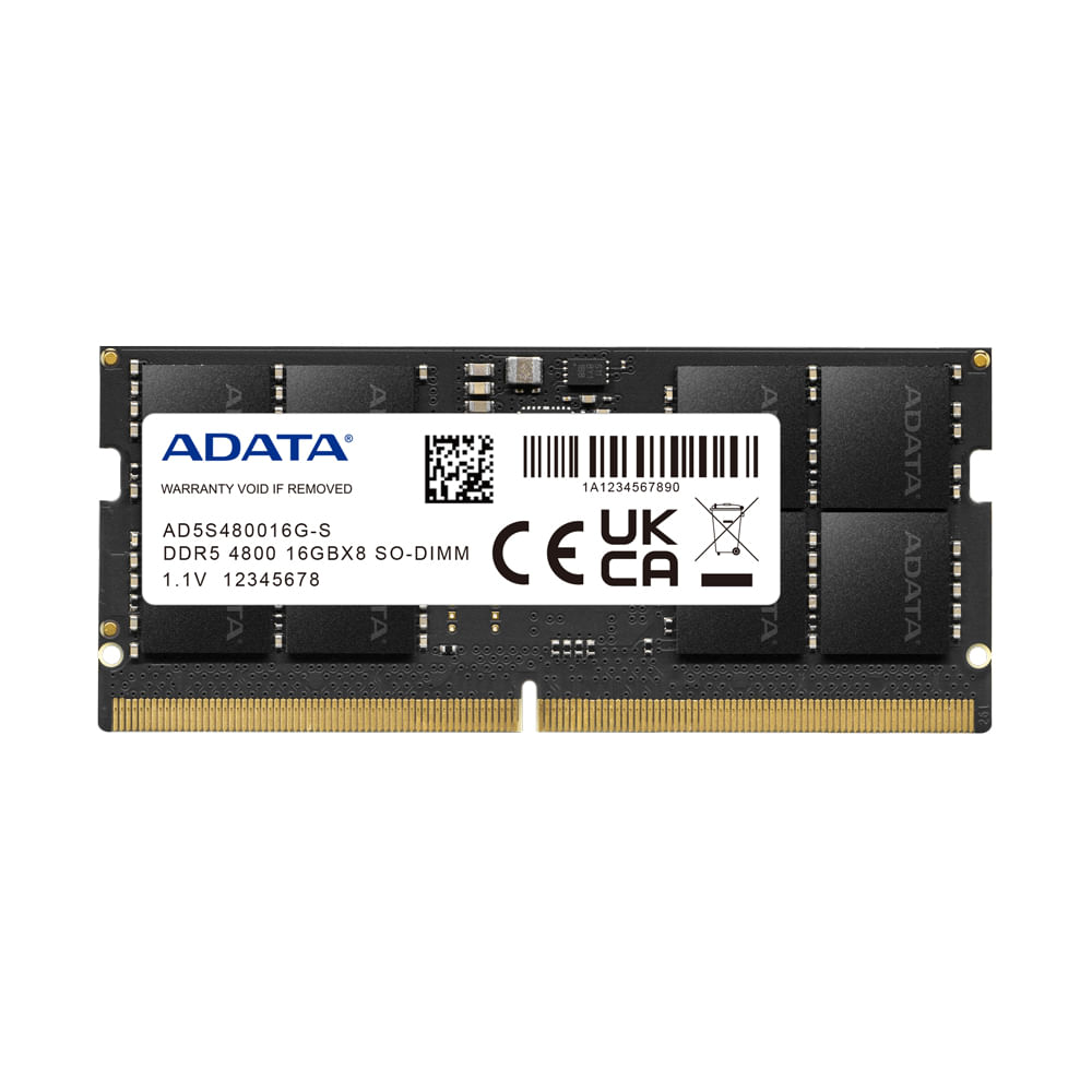 Adata 16GB (1x16GB) DDR5-4800 SODIMM Memory