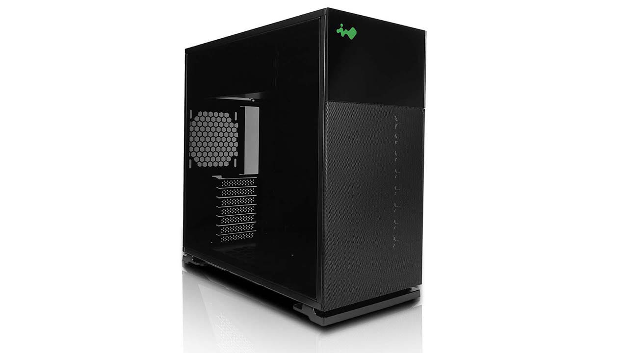 Inwin 127 Midi Tower ATX Case - Black