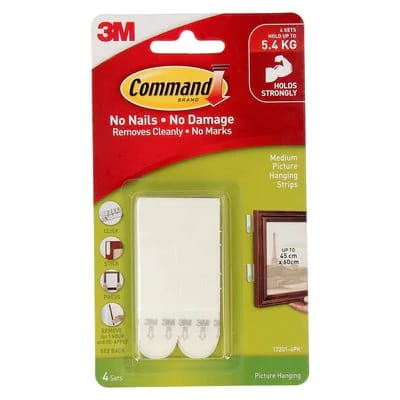 Command Strip 17201ANZ-4P Med Box 6