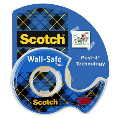 Scotch Wall Safe Tape 183 Bx6