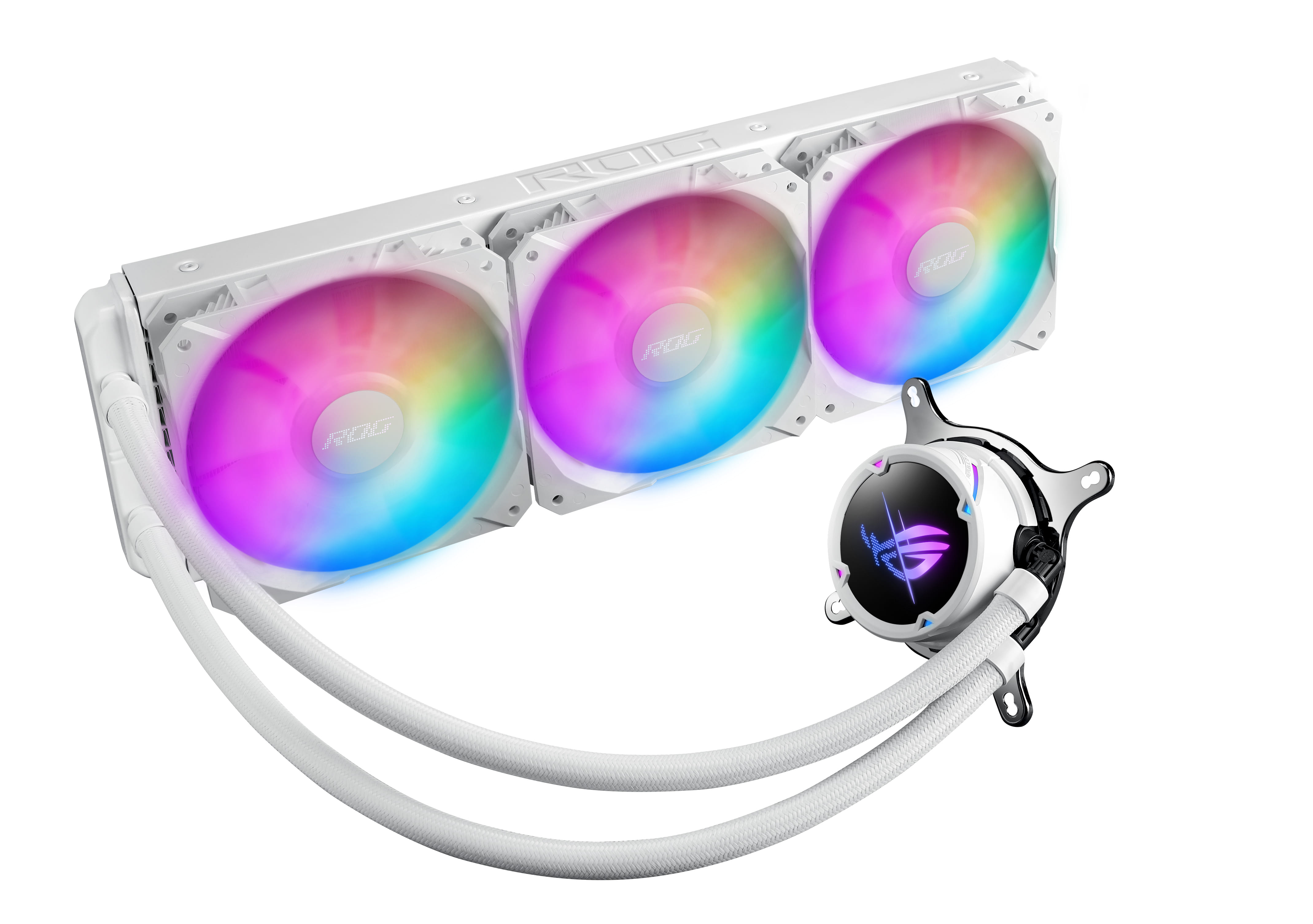 Asus ROG Strix LC II 360 ARGB All-In-One CPU Cooler - White