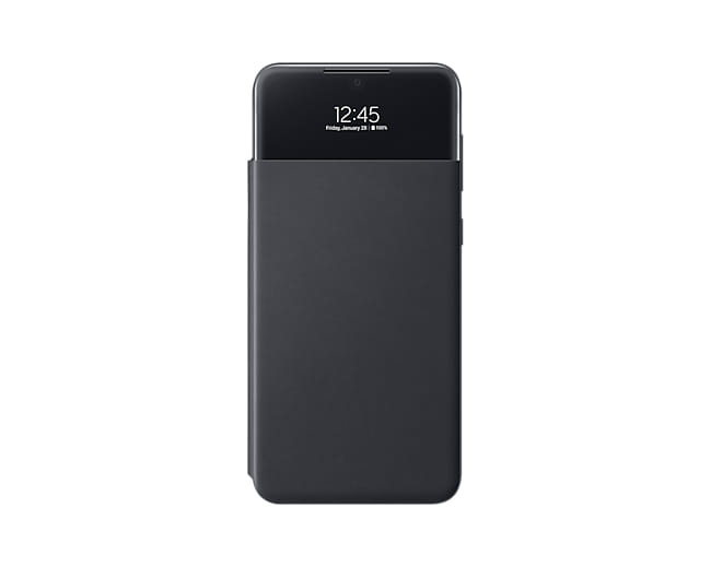 Samsung A33 5G Smart S View Wallet Cover Black