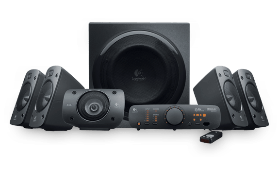 Logitech Z906 Surround Sound Speaker System Dolby Logitech