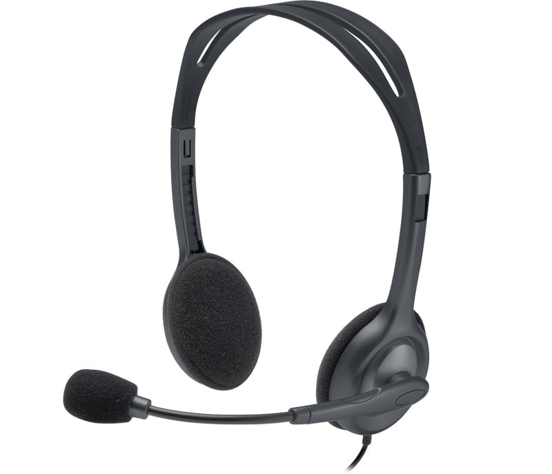 Logitech H111 3.5mm Affordable Multi-Device Stereo Headset