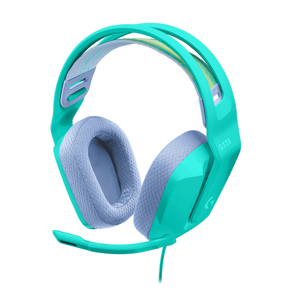 Logitech G335 Wired Gaming Headset - Mint